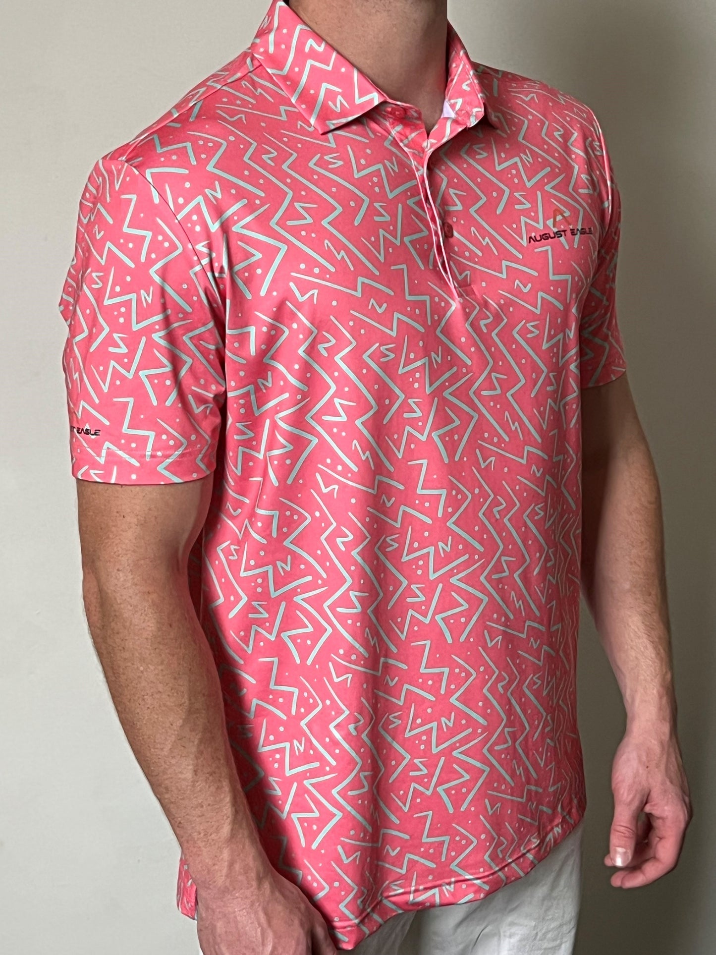 Zig-Zag Signature Polo